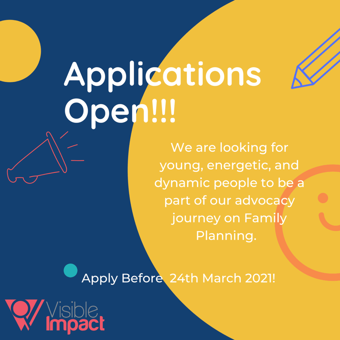 Call for Application for "Family Planning Champion"