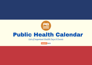 Public Health Calendar: List of Important Health Days & Events