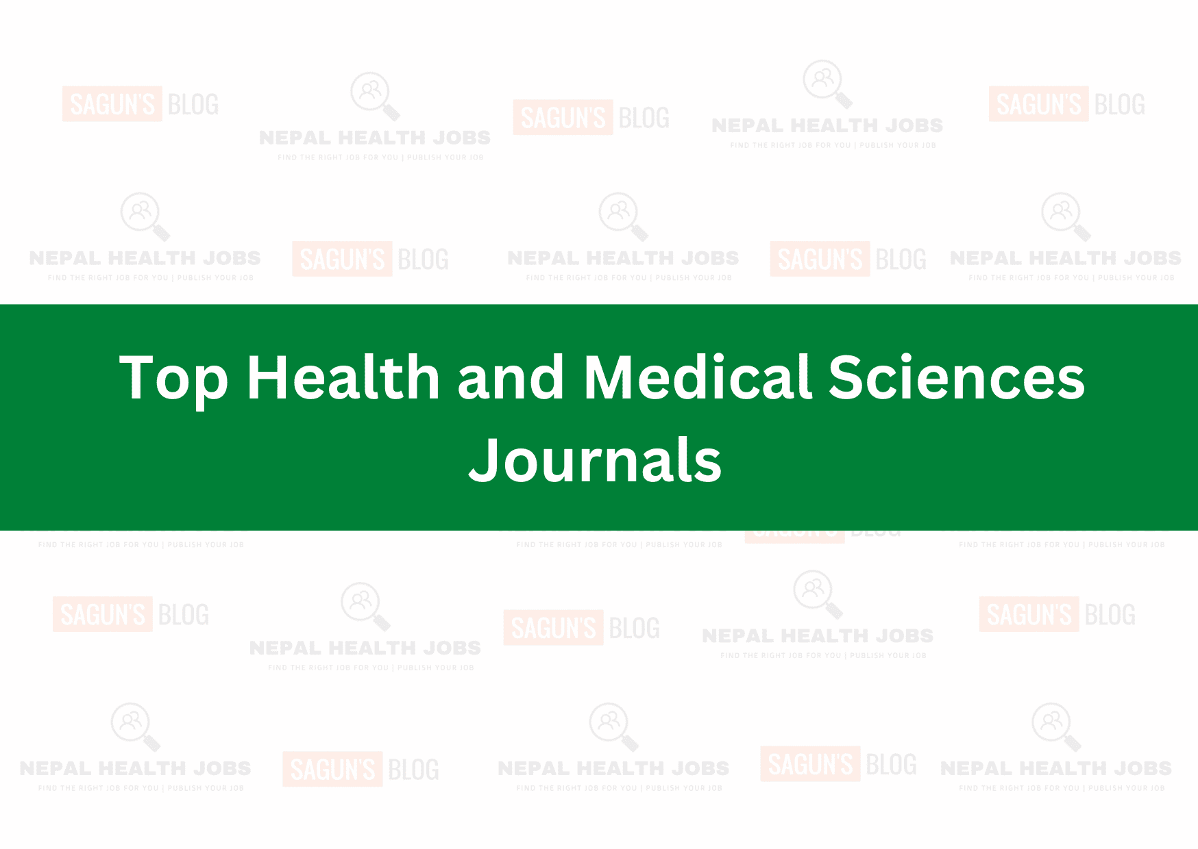 Top and Medical Sciences Journals