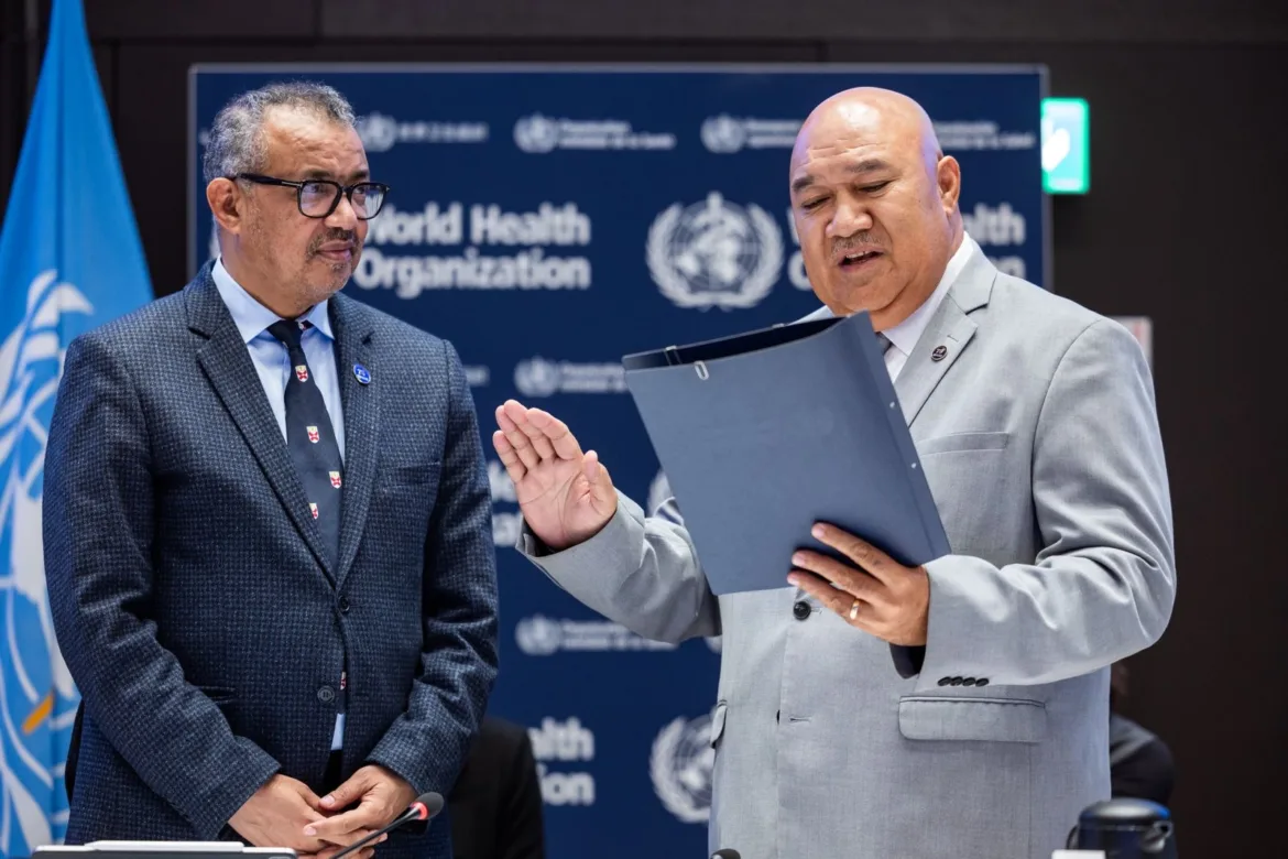 Dr Saia Ma’u Piukala appointed WHO Regional Director for the Western Pacific