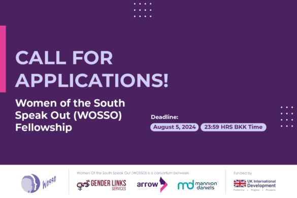 Call For Applications! Women Of The South Speak Out Fellowship``