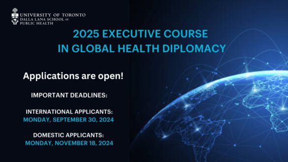 Executive Course in Global Health Diplomacy