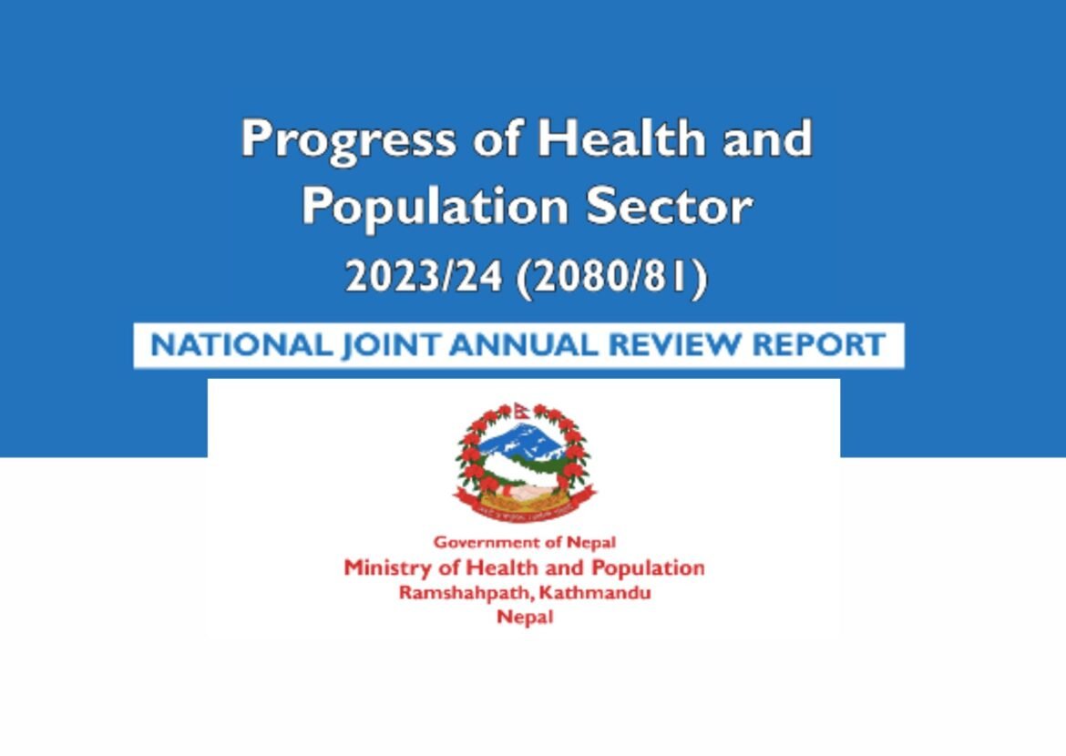 Progress of Health & Population Sector 2023-2034 NJAR Report 2023-24