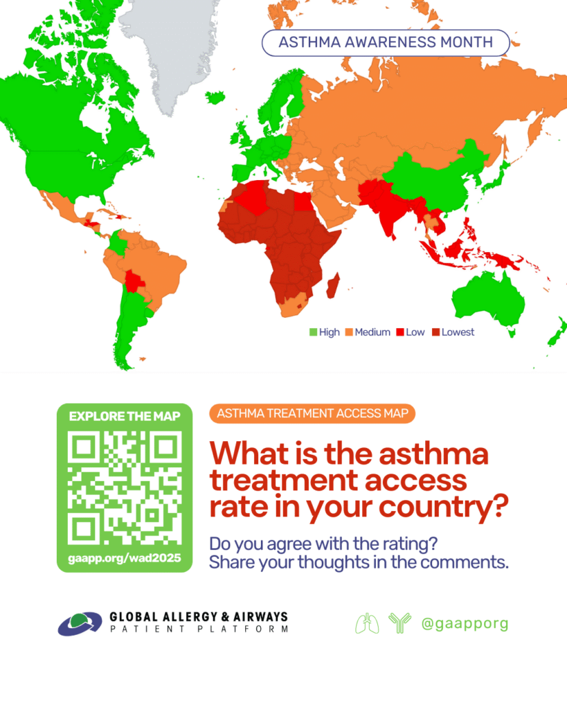 World Asthma Day 2025: Make Inhaled Treatments Accessible for ALL 4 POST 2 MAP