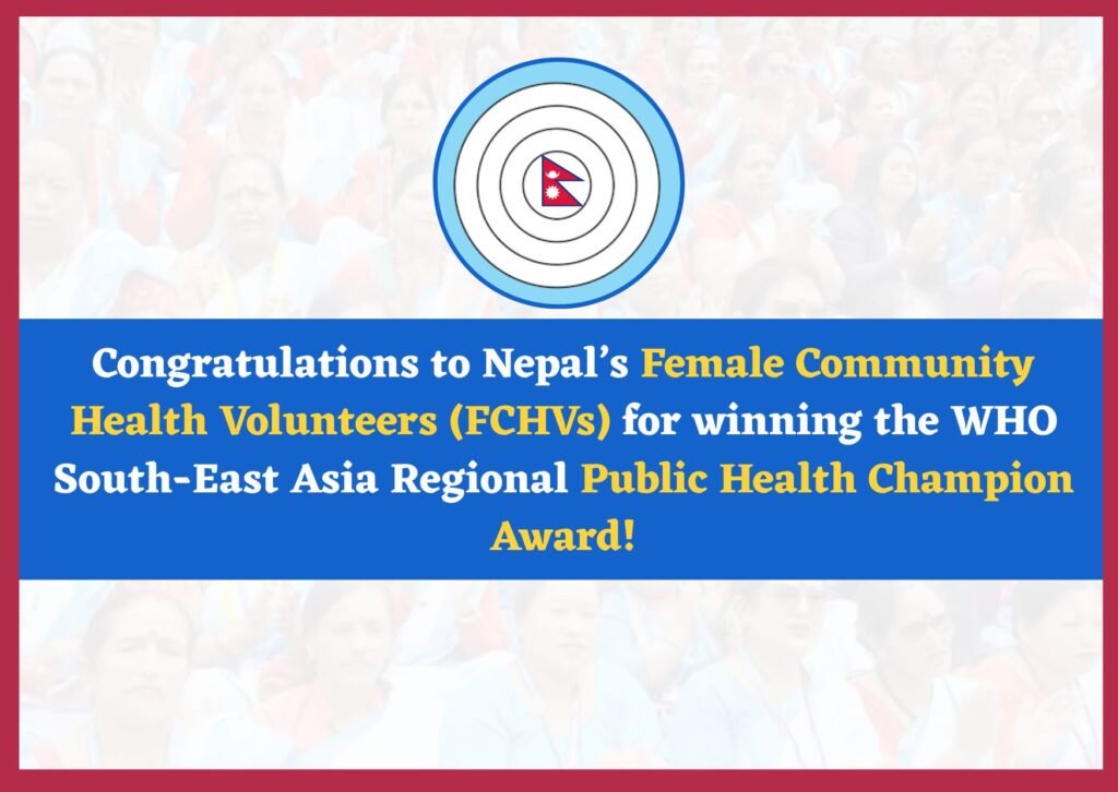 WHO South-East Asia Region announces winners of Public Health Champion Awards 4 Public Health Calendar 8