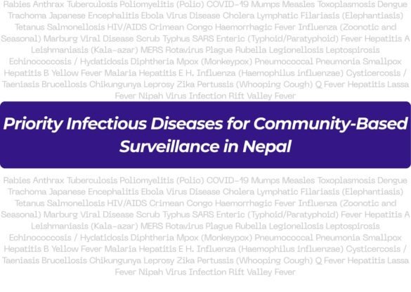 Priority Infectious Diseases for Community-Based Surveillance in Nepal