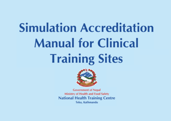 Simulation Accreditation Manual for Clinical Training Sites Simulation Accreditation Manual for Clinical Training Sites